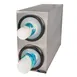 Carlisle C2802 EZ-Fit Box 8-1/16" L x 24-3/8" W x 16" H Two C2410C Dispensers Stainless Steel NSF 1 image