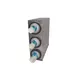 Carlisle C2803 EZ-Fit Box 8-1/16" L x 24-3/8" W x 24-3/16" H, Stainless, NSF, 3 Dispensers 1 image