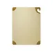 Carlisle CBG121812BR San Jamar Saf‑T‑Grip Cutting Board, 12" x 18" x ½", Tan Plastic Anti‑Slip NSF 1 image