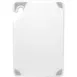 Carlisle CBG152012WH San Jamar Saf‑T‑Grip Cutting Board 15" x 20" x 1/2" White Integrated Ruler NSF 1 image