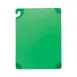 Carlisle CBG182412GN Saf‑T‑Grip Cutting Board 18" x 24" x 1/2" Green Co‑Polymer, Anti‑Slip, Hook, NSF 1 image