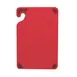 Carlisle CBG6938RD San Jamar Saf‑T‑Grip Bar Cutting Board 6"x9"x3/8" Red CoPoly Ruler NSF 1 image