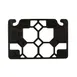 Carlisle CBQGF1520 San Jamar QuadGrip Cutting Board Frame, 15" x 20", Non‑Slip Rubber, Black 1 image