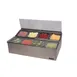 Carlisle FP9248FL - EZ‑Chill Prep, 25‑1/4"W x 16‑1/2"D x 8"H, Steel, 8‑Comp Pans, Lids, Ice Packs 1 image
