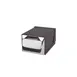 Carlisle H3001BKC Napkin Dispenser, 7-5/8"L x 11"W x 5-1/2"H, Holds 300 Napkins, Chrome, Steel 1 image