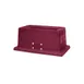 Carlisle KA1950RD KatchAll Flatware Retriever, 20-3/8" x 11-3/8" x 9"H, Red Plastic, Dishwasher Safe 1 image