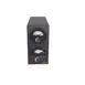 Carlisle L2912BK - San Jamar EZ‑Fit Lid Dispenser, 7‑3/4"L x 25"W x 15‑1/8"H, PS Box, Black 2‑Comp 1 image