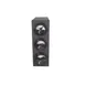 Carlisle L2913BK EZ‑Fit Lid Dispenser, 7‑3/4" L x 25" W x 22‑3/8" H, Black PS, 3‑Comp, NSF‑Listed 1 image