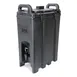 Carlisle LD500N03 5‑Gallon Insulated Beverage Server, Black Polyethylene, Drip‑less Faucet 1 image