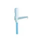 Carlisle P7500 San Jamar Ultra Pump, 1 Oz. Stroke, 9" Dip Tube, White Plastic, Fixed Nozzle - 1/Pack 1 image