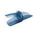 Carlisle SI5500 San Jamar Saf‑T‑Scoop Ice Scoop, 9‑12 oz, Blue Polycarbonate, Bar‑Shaped, Germ‑Guard 1 image
