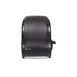 Carlisle T1100TBK San Jamar Towel Dispenser, Wall, 12-16"W x 9"D x 16"H, Black Plastic, 8" Roll 1 image