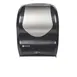 Carlisle T1470BKSS Smart Touch‑Free Towel Dispenser, Black Plastic, 12"W x 9"D x 16"H, Holds 8" Roll 1 image
