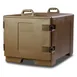 Carlisle TC1826N01 Cateraide™ Brown Insulated Sheet Pan and Tray Carrier - Holds (7) 18" x 26" 1 image