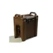 Carlisle XT250001 Cateraide Xt 2-1/2 Gal Insulated Beverage Server, Brown Polyethylene, Sure-Latch 1 image
