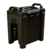 Carlisle XT250003 - 2-1/2 Gal Black Insulated Beverage Server, Polyethylene, NSF, Stackable 1 image