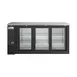 Coldline CBB-72G-SL 72" Bar Cooler, 19.6 Cu Ft, Black, Sliding Glass, Shelves, Temp Control, R290 3 image