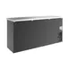 Coldline CBB-72G-SL 72" Bar Cooler, 19.6 Cu Ft, Black, Sliding Glass, Shelves, Temp Control, R290 4 image
