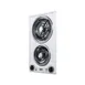 Summit CCE211WH 12" Electric Radiant Cooktop w/ (2) Spiral Burners, Manual Controls, White Porcelain, 1.5 kW, 115v 2 image