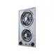 Summit CCE213SS 12" Electric Radiant Cooktop w/ (2) Spiral Burners, Manual Controls, Stainless Steel, 1.5 kW, 115v 2 image