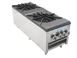 Comstock-Castle CCSP2-160K 18" Gas Stock Pot Range w/ (2) Three Ring Burners, Low Height, Front to Back Design, Manual Control, 220.000 BTU 1 image
