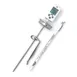 CDN DTC450 Candy Thermometer, 14-450°F, 8" Stem, Dual Display, Auto Shut-Off 1 image
