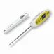 CDN DTTW572 Thin Tip Pocket Thermometer, -40 to +572°F, 4s, 2.4"×1.1" Display, Waterproof Yellow NSF 1 image