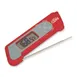 CDN TCT572-R Folding Thermocouple Thermometer, -58 to +572°F, 0.1°F, ±1.8°F, 4-1/4" Red Probe, NSF 1 image