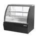 Beverage Air CDR4HC-1-B-D 49 1/4" Curved Glass Black Dry Bakery Display Case, 14 cu. ft. 2 image