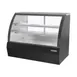 Beverage Air CDR5HC-1-B-D 60 1/4" Curved Glass Black Dry Bakery Display Case, 17 cu. ft. 2 image