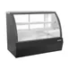 Beverage Air CDR5HC-1-B 60" Curved Glass Black Refrigerated Deli Display Case 1 image