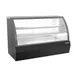 Beverage Air CDR6HC-1-B 73" Curved Glass Black Refrigerated Bakery Deli Display Case 1 image