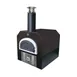 Chicago Brick Oven CBO-O-CT-750-HYB-SKT-LP Hybrid Wood / Gas Fired Outdoor Pizza Oven 6 image