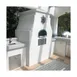 Chicago Brick Oven CBO-O-KIT-750-HYB-NG Wood & Gas Fired / Outdoor Pizza Oven Kit 4 image