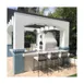 Chicago Brick Oven CBO-O-KIT-750-HYB-NG Wood & Gas Fired / Outdoor Pizza Oven Kit 5 image