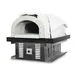 Chicago Brick Oven CBO-O-KIT-750-HYB-NG Wood & Gas Fired / Outdoor Pizza Oven Kit 1 image