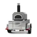 Chicago Brick Oven CBO-O-TAIL Mobile Wood Fired / Outdoor Pizza Oven Trailer 2 image