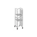 Channel 400AN-HD 30 Pan End Load Heavy-Duty Aluminum Nesting Bun / Sheet Pan Rack 1 image