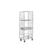 Channel 411A 20 Pan Side Load All-Welded Aluminum Bun / Sheet Pan Rack, Assembled 1 image