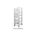 Channel 415S 27 Pan Side Load All-Welded Stainless Steel Bun / Sheet Pan Rack, Assembled 1 image