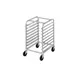 Channel 426S 7 Pan Stainless Steel End Load Half Height Sheet / Bun Pan Rack - Stainless Series 1 image