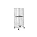 Channel 549A 13 Screen End Load Aluminum Donut Screen Rack, Assembled 1 image