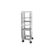 Channel 566N 33 Pan End Load Aluminum Bun / Sheet Pan Rack w/ Wire Slides - Standard Series 1 image
