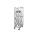 Channel AXD-UTR-12 12 Pan End Load Heavy-Duty Aluminum Steam Table / Bun Pan Rack 1 image