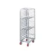 Channel AXD1825 9 Pan End Load Bun / Sheet Pan Rack w/ Heavy Duty Aluminum, 3" Bottom Load Slides 1 image