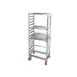 Channel AXD2825 9 Pan Side Load Aluminum Bun / Sheet Pan Rack - EXTRA Heavy-Duty Series 1 image