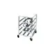 Channel CSR-3MP Half Size Aluminum Mobile Can Storage Rack - Poly Top 1 image