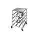 Channel CSR-44M Half Size Aluminum Mobile Can Storage Rack - Aluminum Top 1 image