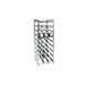 Channel CSR-9 Aluminum Stationary Can Storage Rack, Holds (162) #10 Cans or (216) #5 Cans 1 image
