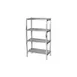 Channel DR2460-4 NSF All-Welded 4 Shelf Aluminum Dunnage Shelving - 60" x 24" x 64" 1 image